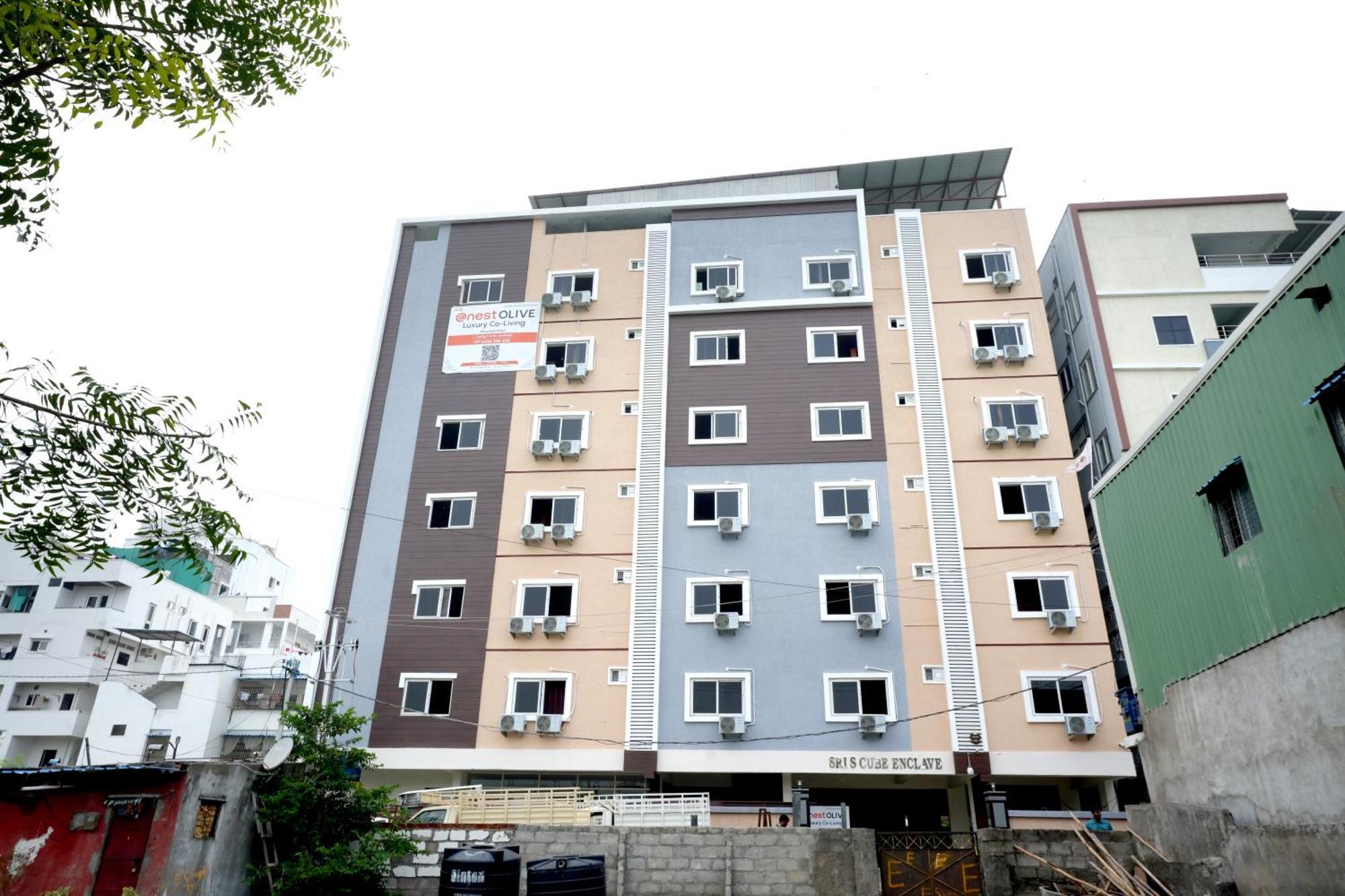 Olive-2 Coliving Pg Hostel Haidarábád Kültér fotó